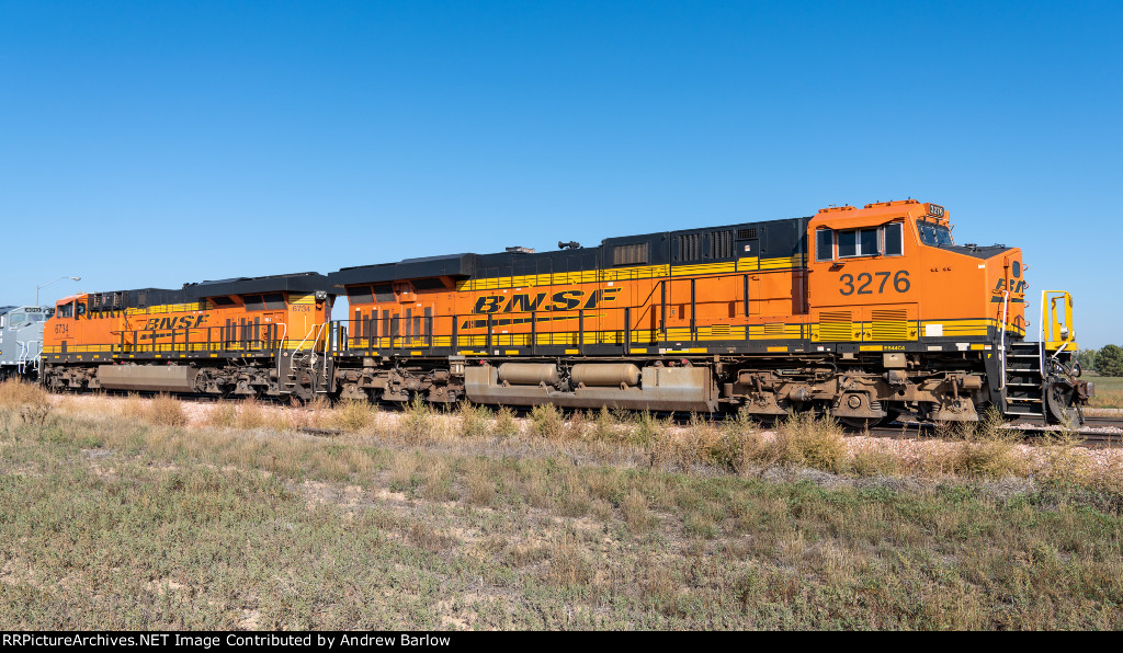 BNSF GE Duo at GWR Facilities